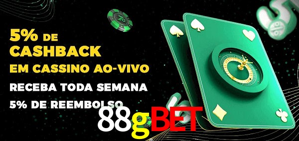 Promoções do cassino ao Vivo 88gbet